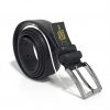 Ανδρική κλασσική ζώνη μαύρη3,5cm BLDT-101